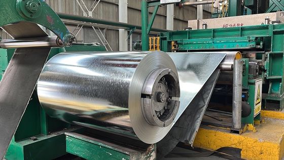 ASTM DIN GB JIS3302 گالوانیزه شده فولادی گرم SGCC SGCD Z125 Passivation
