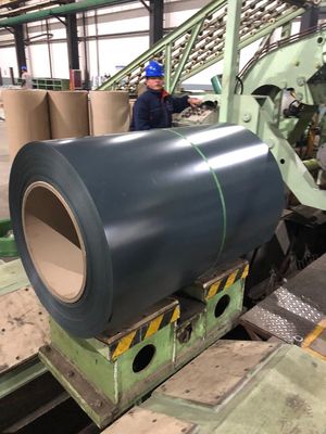 AZ60 JIS G3302 PPGI سیم پیچ فولادی پیش رنگ شده سیم پیچ فولادی آلوزینک 650-1250mm