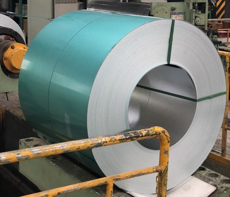 AZ40 0.40*910 رنگ سبز AFP فولاد گالولوم برای کاشی سقف پوشیده از سنگ 55٪ ورق های کویل فولاد آلوزینک Z30-150g / m2
