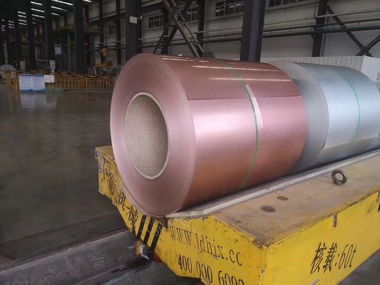 گلاب طلایی AFP 55٪ ALU-ZINC رول فولاد گالالو 0.6mm AZ60 Spangle معمولی