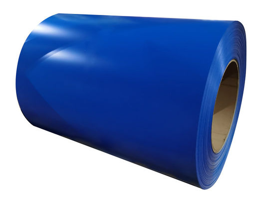 پاکسازی بیکرز رنگ آبی پوشش فولاد سیم کشی خود DX51D فولاد گالوانیزه 1200mm