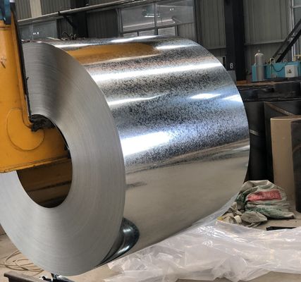 Z40 0.4mm 1250mm Spangle بزرگ روشن گرم غوطه ور شدن گالوانیزه استیل GI Coils برای درب رول و کف عرشه DX51D