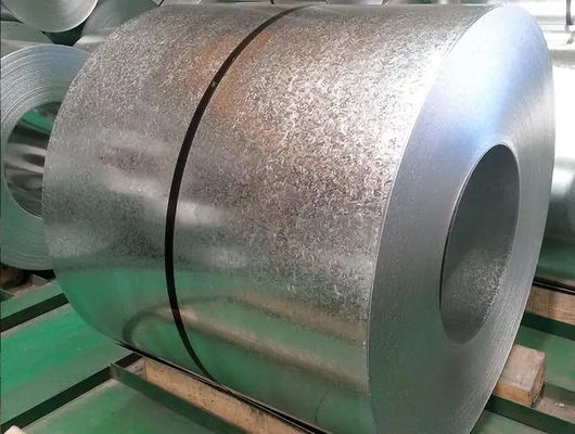 ورق فولادی گالوانیزه در طناب های منظم روشن زینک 90g کرومی DX51D S280GD