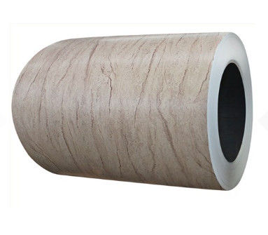 3003 H26 H24 1.0×1200 PVDF گرانیت رنگ الگویی ALUMINUM COILS الگوی سفارشی 50 سال گارانتی