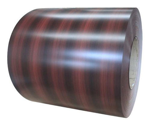 PVDF چوب دانه رنگ پوشانده سیم کشی آلومینیوم Z پوشش 60-200g/M2