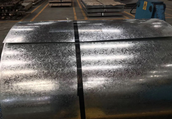بزرگ Spangle گالوانیزه استیل رول 1200mm برای C درخشش قاب Keel