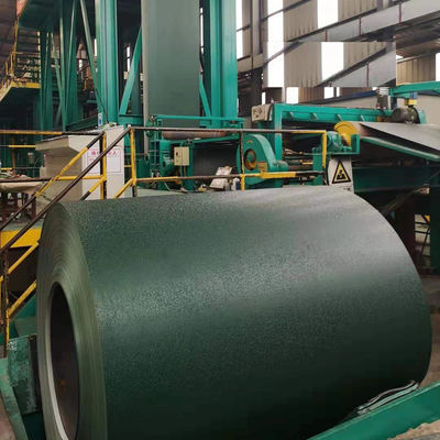 RAL6005 سیم پیچ های فولادی رنگ پوشانده شده