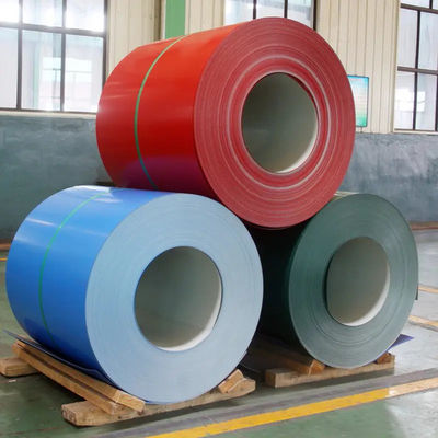 ASTM A527M Valspar Metal Prepainted Galvanized Coil PPGI Steel Coil Z40~Z275g/m2 (طوب های گالوانیزه از فلز)