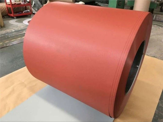 275G/M2 سیم پیچ های فولادی رنگ پوشیده 0.125-0.8mm*600-1250mm