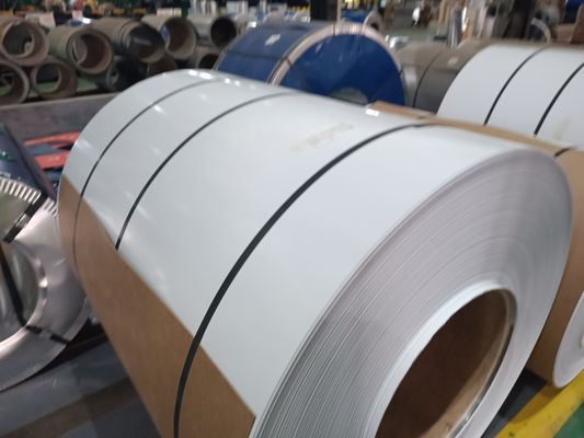26 28 اندازه 0.43*914mm Gi پیش رنگ گالوانیزه گالوالوم ورق Dx51d Dx52D Dx53D روی زینک پوشش داده شده 25 میکرومتر رنگ