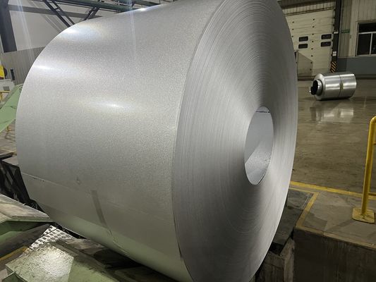 ASTM A792 G550 Az100 Az150 55% Aluzinc GL Steel Sheet Coil 26 Gauge Skin Pass برای سقف