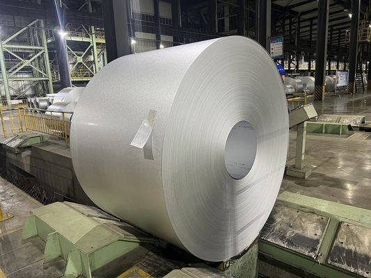 Az150 Aluzinc Galvalume Steel Coil Chromated 6+ Skin Passed SGCC استاندارد سخت بودن کامل