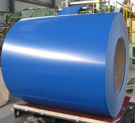 Z180 بیکرز رنگ پوشانده استیل کویل ASTM استاندارد حمل و نقل دریایی بسته بندی 0.12mm-0.8mm سرزمین اصلی چین