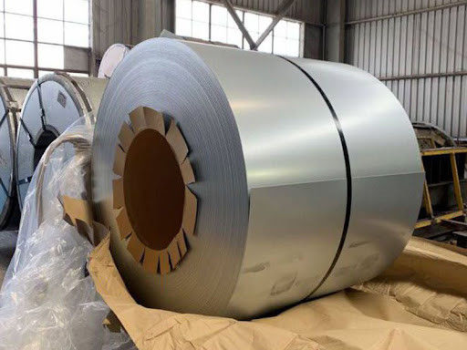 AZ40 0.40*910 اسپیگل معمولی فولاد Galvalume 55٪ فولاد آلوزینک ورق کویل غیر کرومی Z30-150g/m2