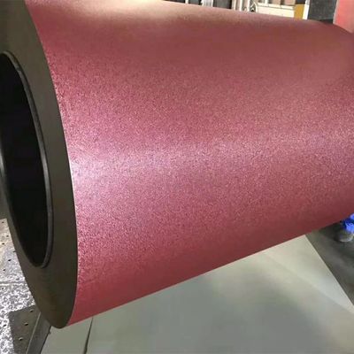 RAL3005 0.50 * 1250 PPGI HDP Z275 30 سال سقف مت متراژ شده شروین ویلیامز رنگ آمیزی فولاد نال دار