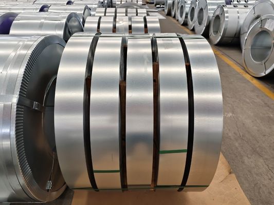 قطعات فولادی کویل های فولادی مقاومت بالا G550 نوار فولادی آلوزینک برای کاربردهای فریم فولادی و Purlins