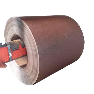 RAL3009 اکسید قرمز چروک مات AZ150 صفحه سقف فولاد رنگ آمیزی
